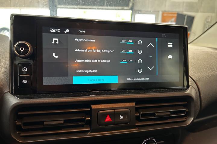 Sort Citroën ë-Berlingo fra 2025