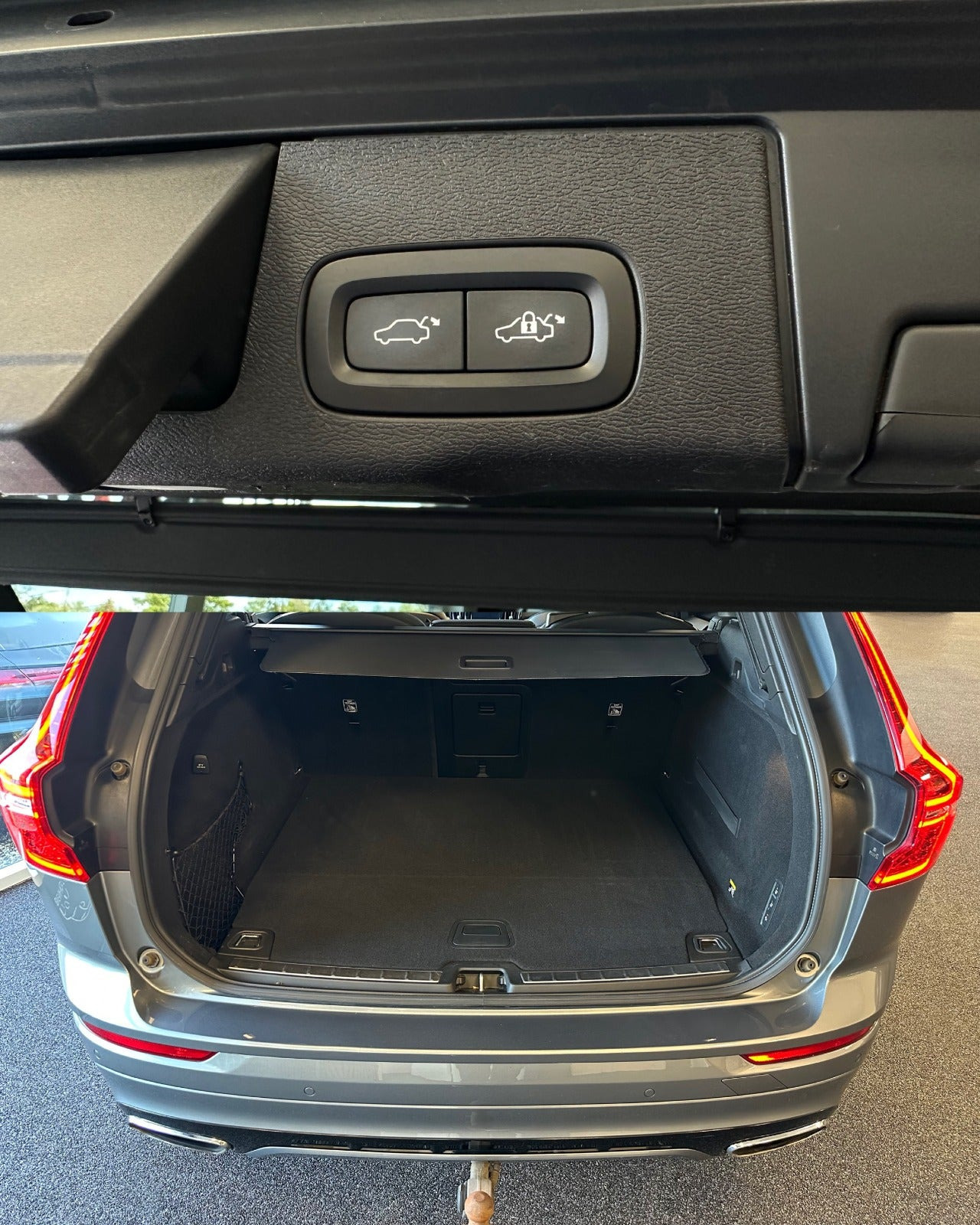 Grå Volvo XC60 fra 2018