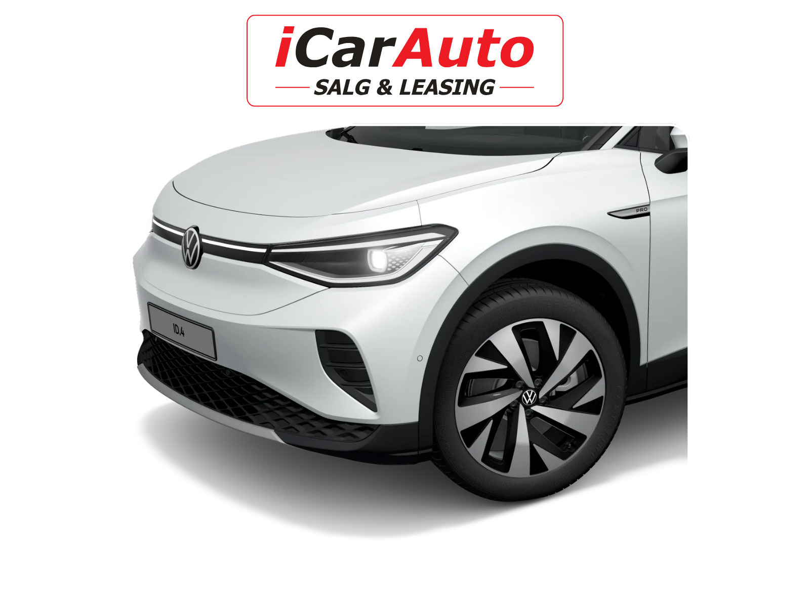 Hvid VW ID.4 fra 2023