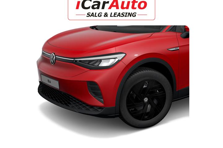 Rød VW ID.4 fra 2023