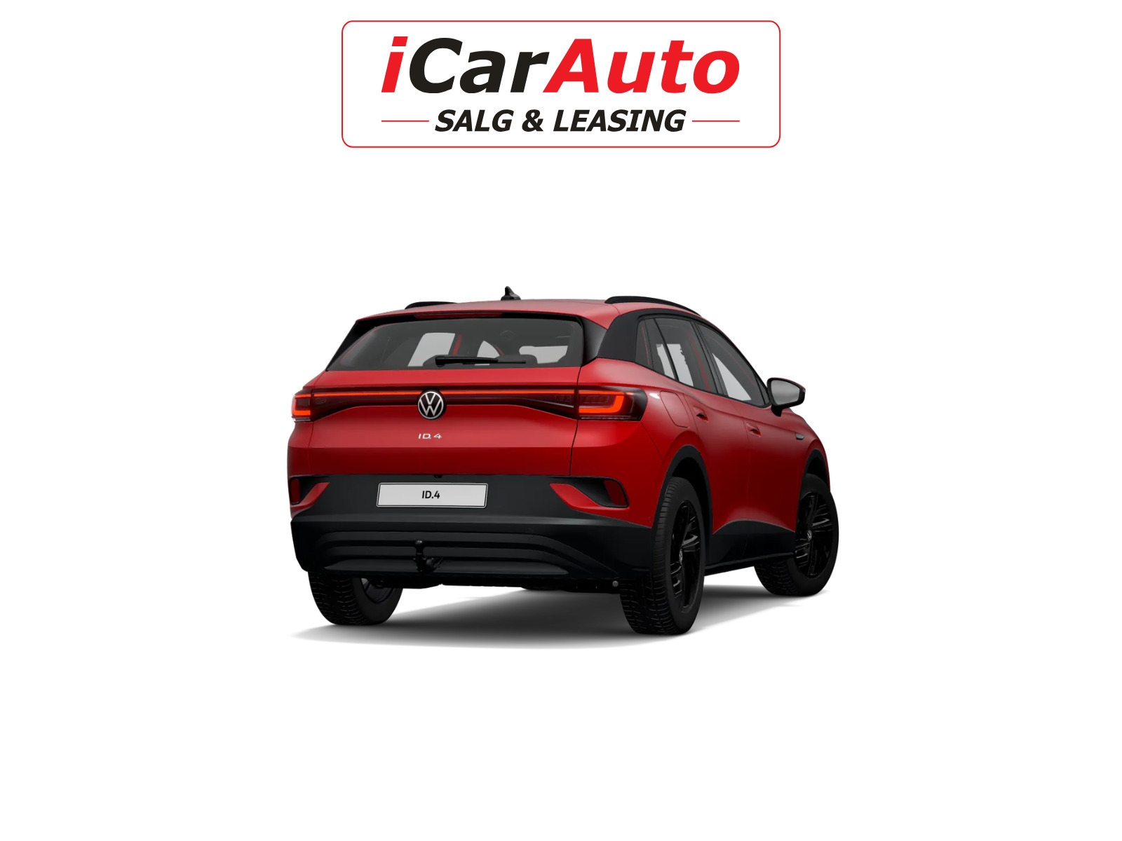 Rød VW ID.4 fra 2023