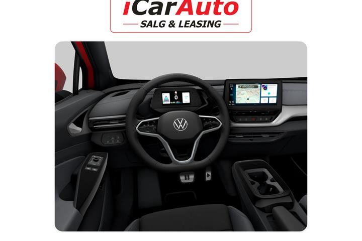 Rød VW ID.4 fra 2023
