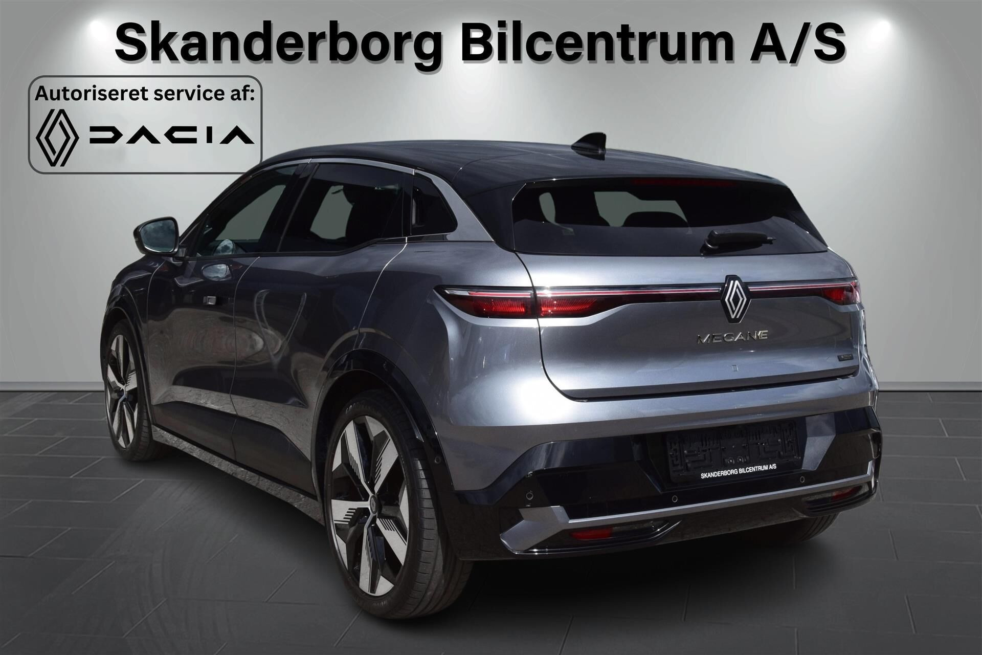 Grå Renault Mégane fra 2024