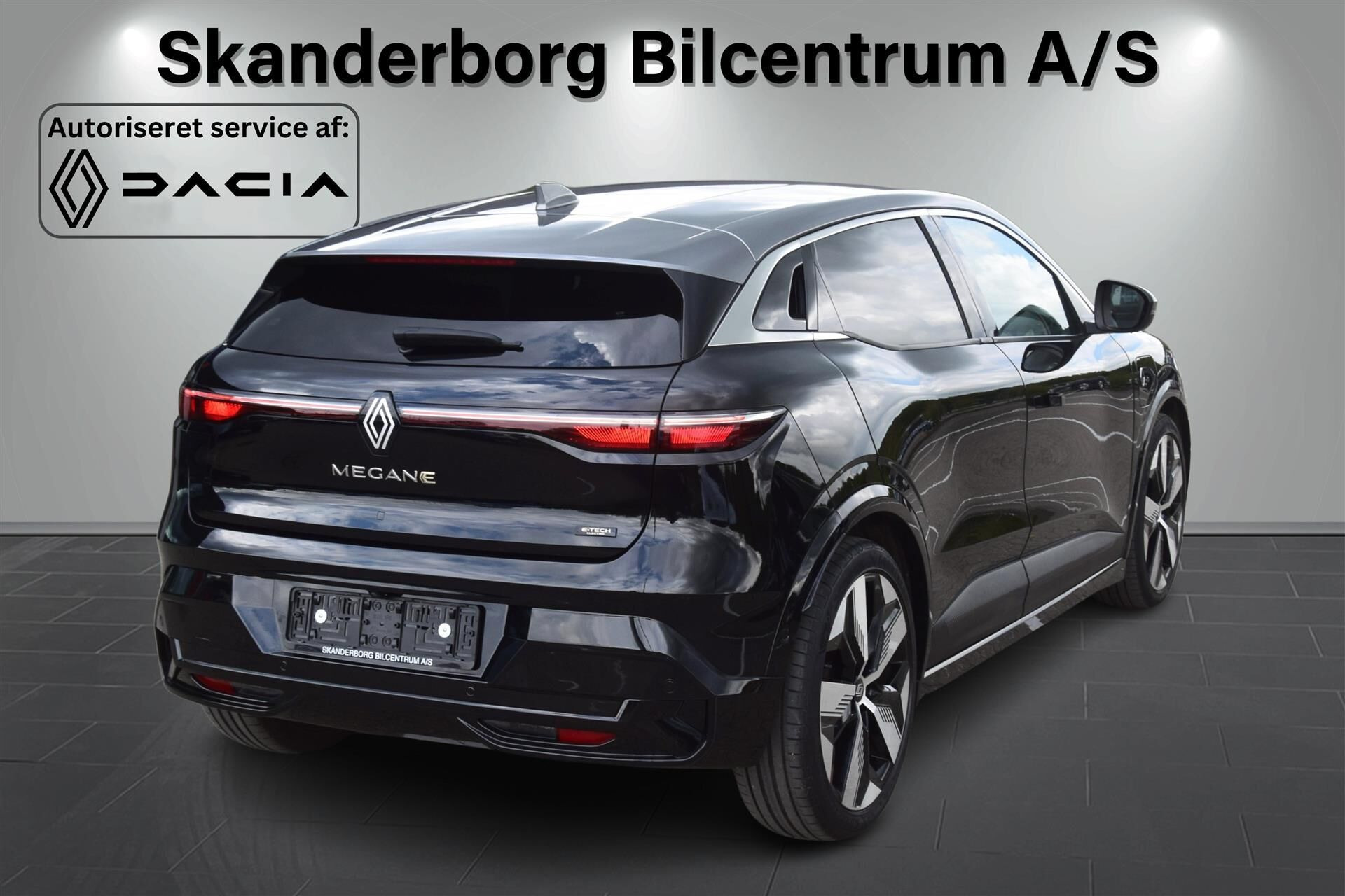 Sort Renault Mégane fra 2023