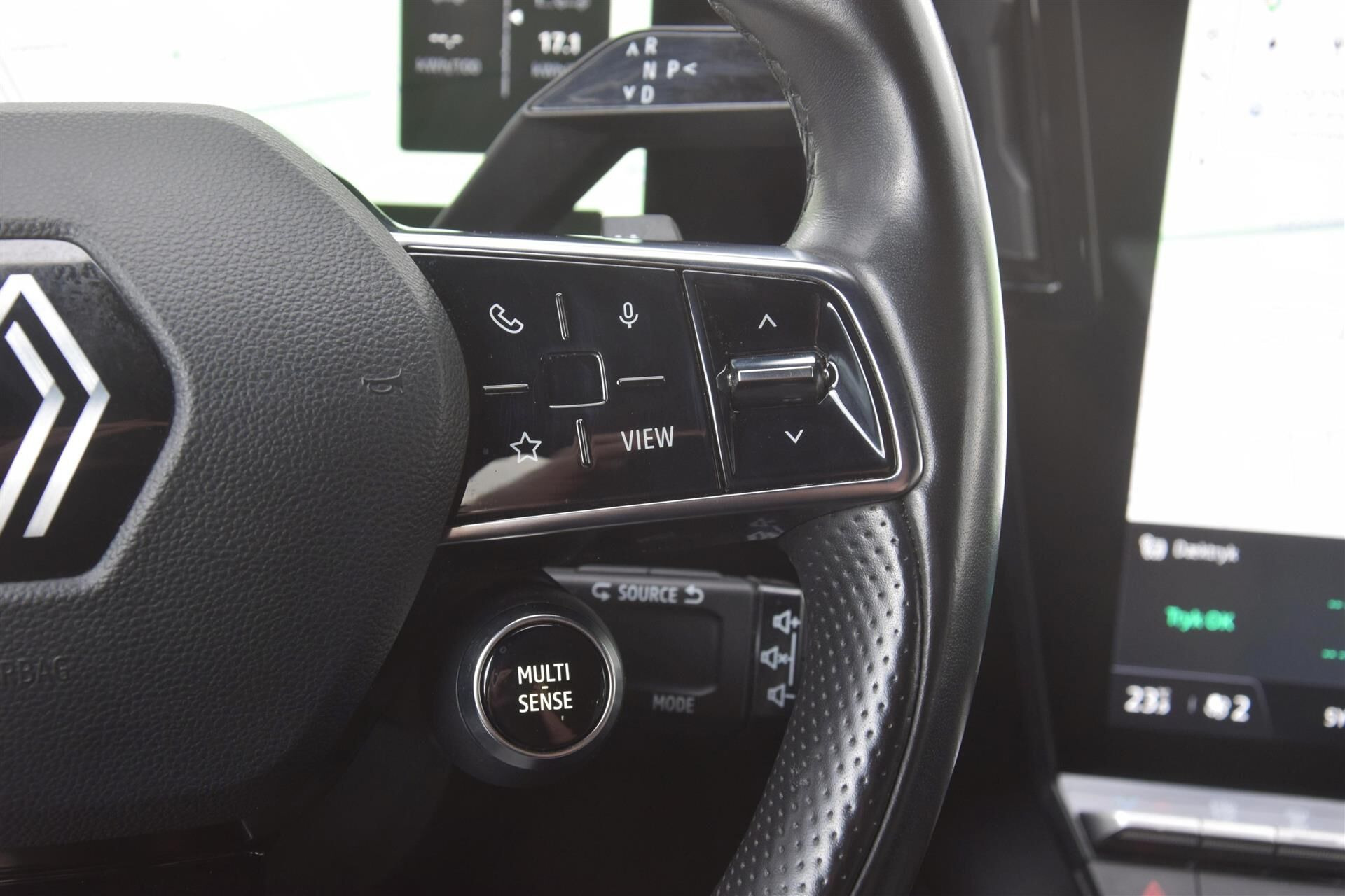 Sort Renault Mégane fra 2023