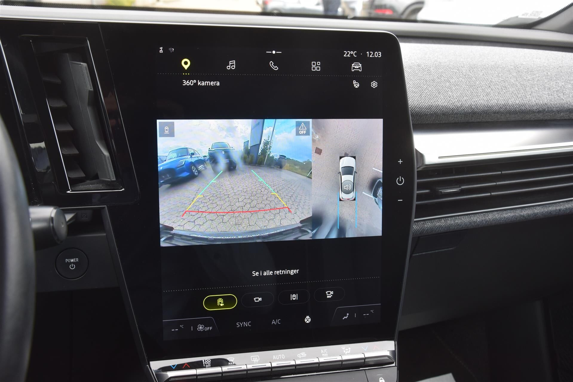 Sort Renault Mégane fra 2023