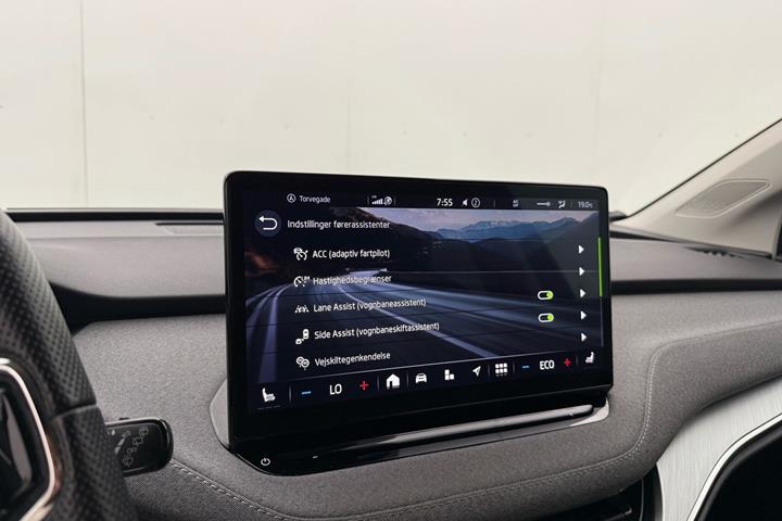 Sort Skoda Enyaq fra 2022