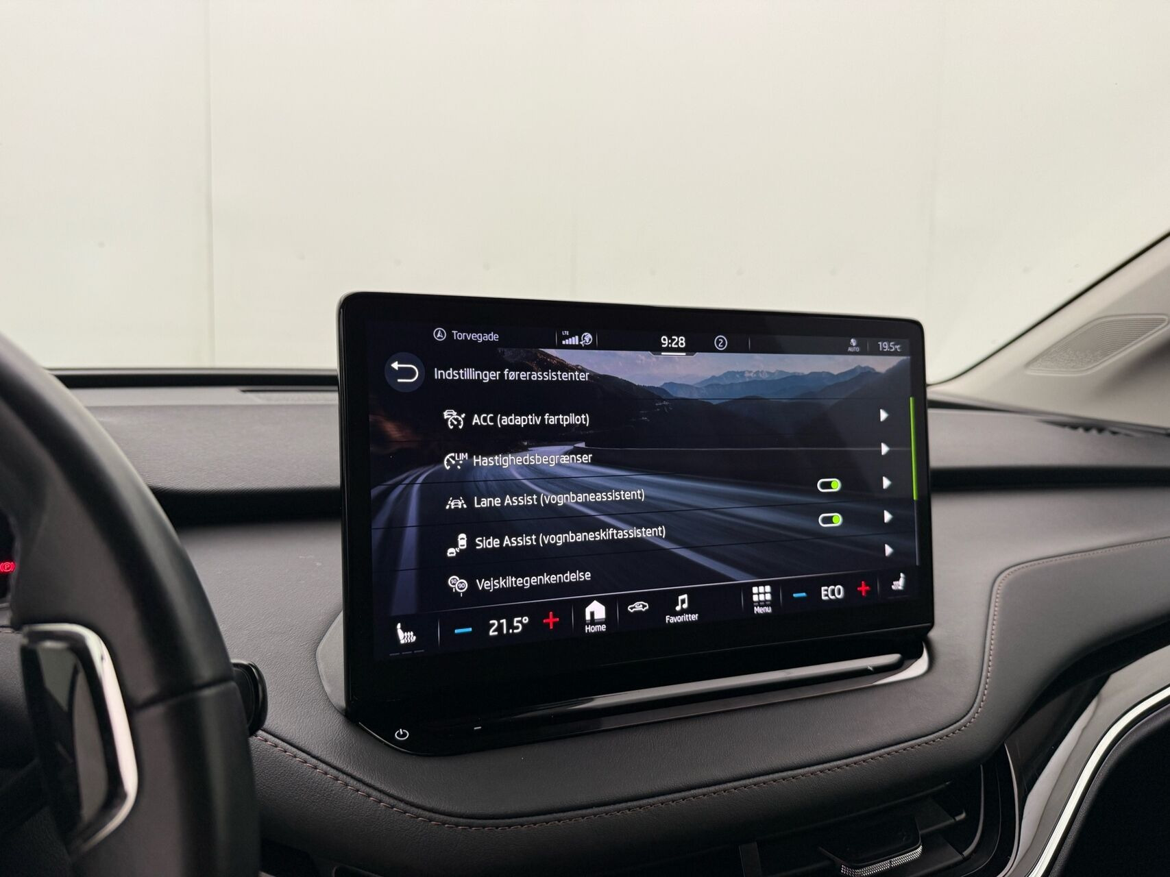 Sort Skoda Enyaq fra 2022