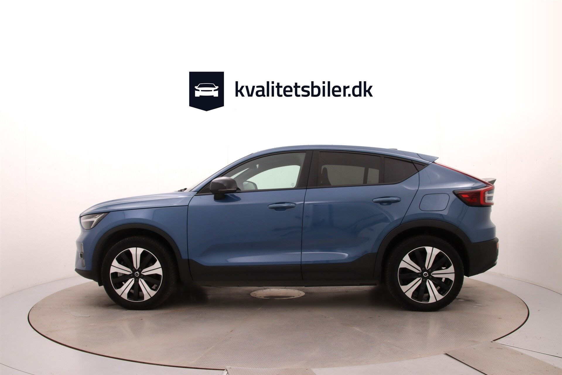 Blå Volvo C40 fra 2022