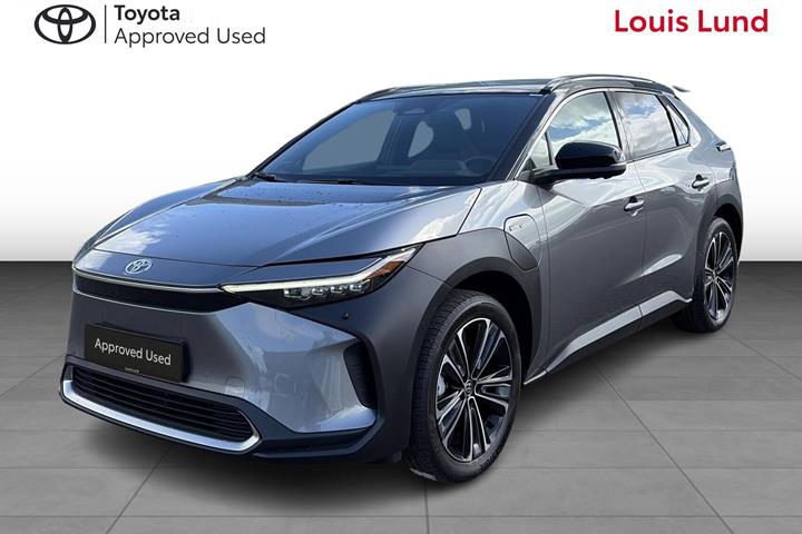 Grå Toyota BZ4X fra 2025