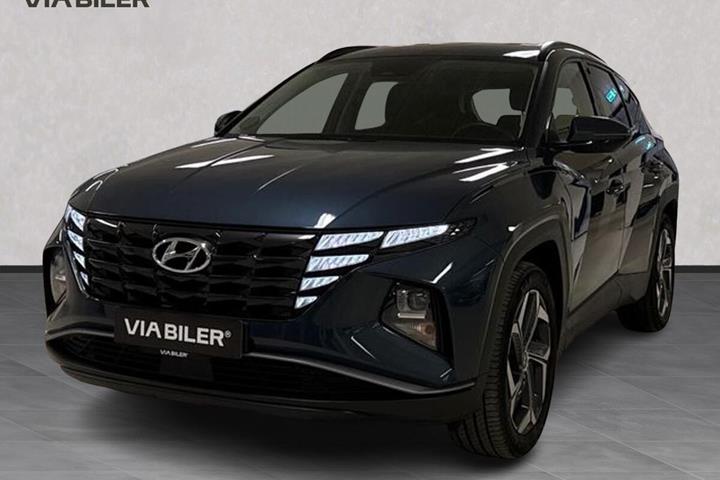 Blå Hyundai Tucson fra 2021