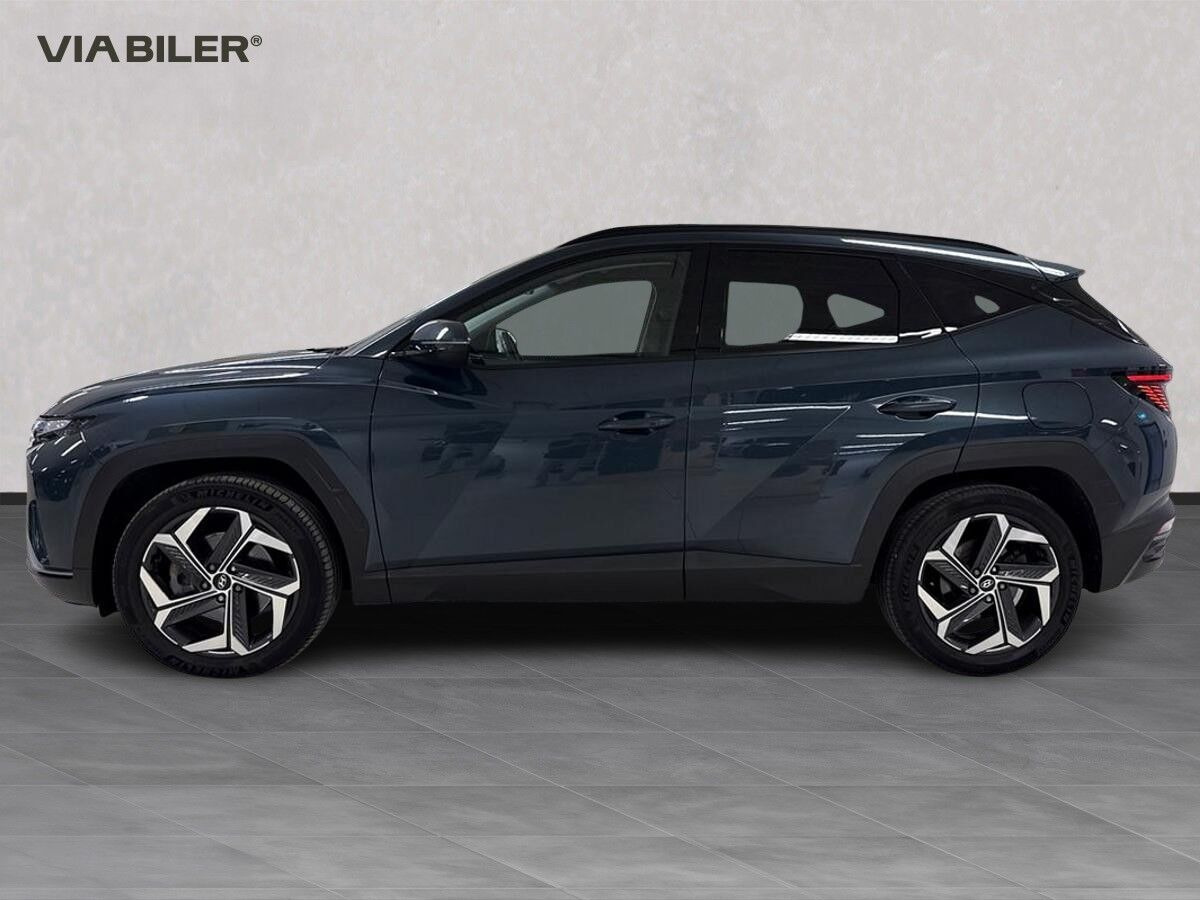 Blå Hyundai Tucson fra 2021