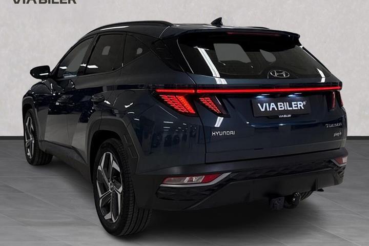 Blå Hyundai Tucson fra 2021