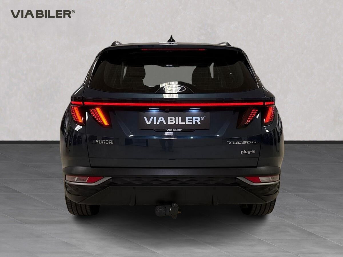 Blå Hyundai Tucson fra 2021