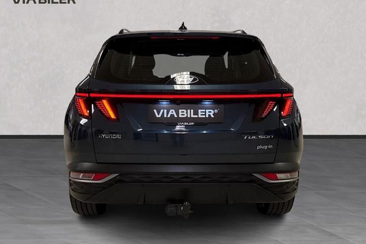 Blå Hyundai Tucson fra 2021