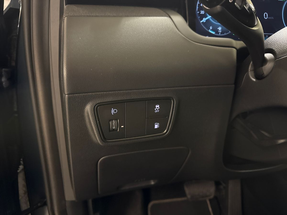 Blå Hyundai Tucson fra 2021