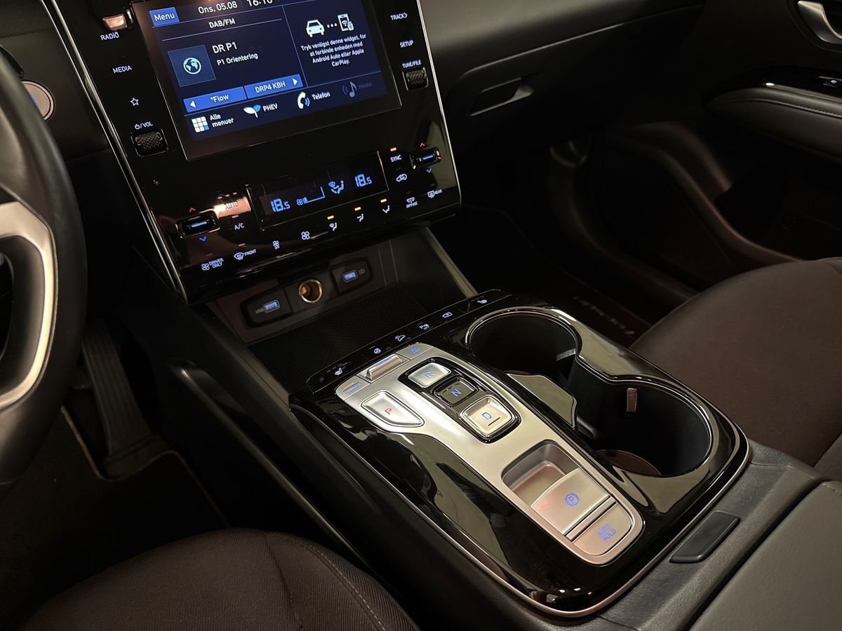 Blå Hyundai Tucson fra 2021
