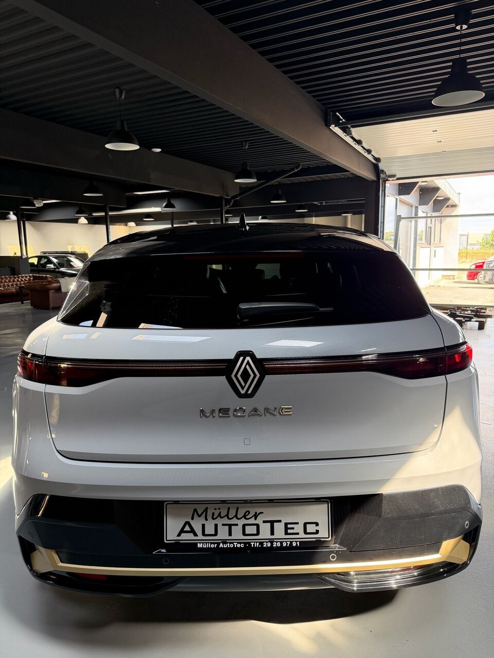 Grå Renault Mégane fra 2022