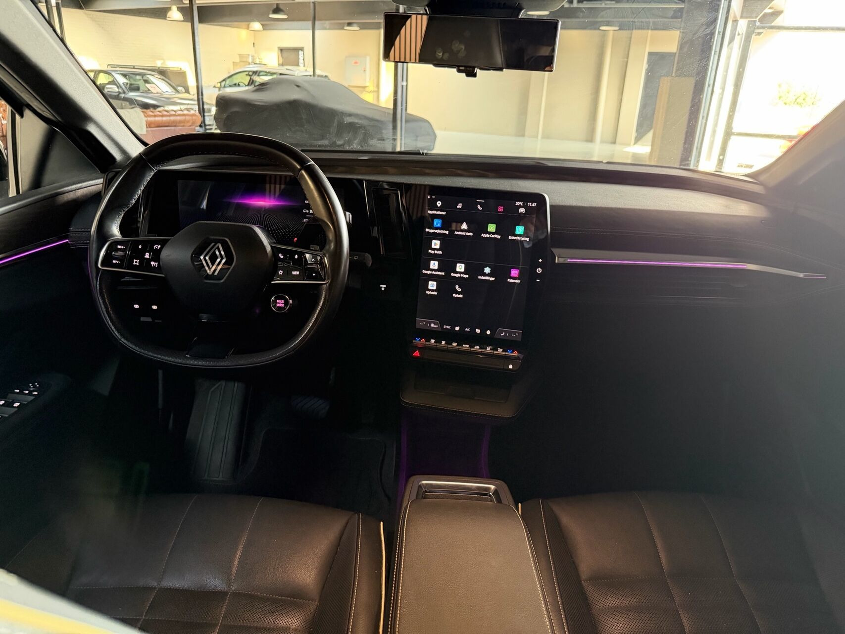 Grå Renault Mégane fra 2022