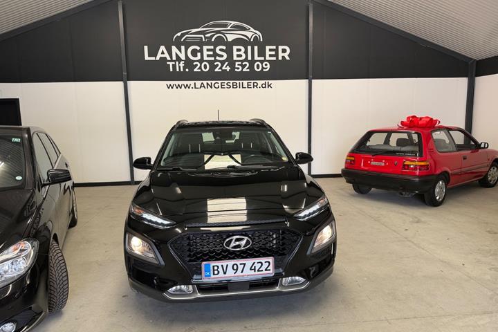Sort Hyundai Kona fra 2017