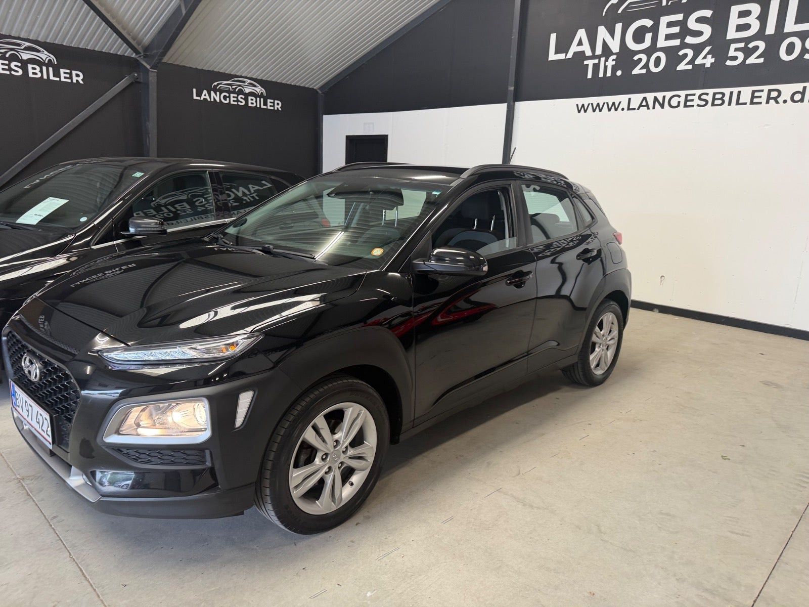 Sort Hyundai Kona fra 2017