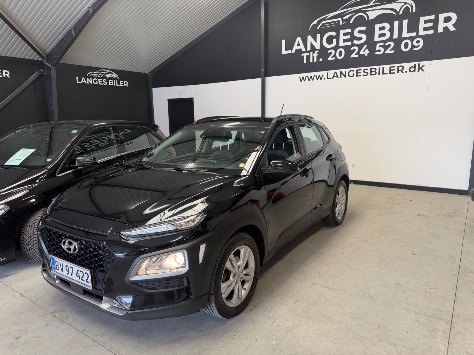 Sort Hyundai Kona fra 2017