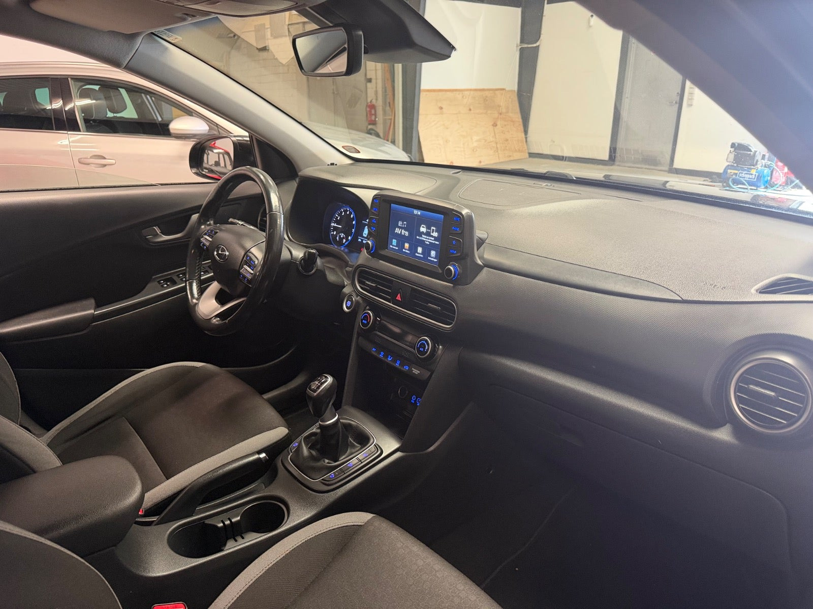Sort Hyundai Kona fra 2017