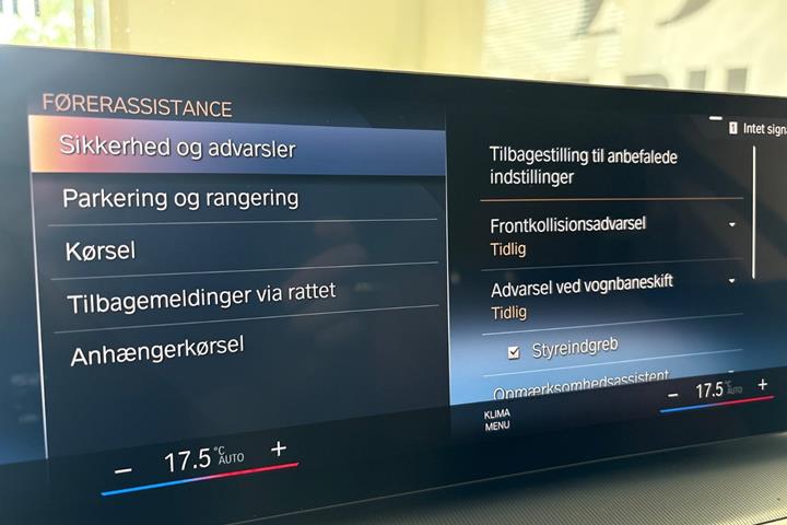 Grå BMW i4 fra 2022