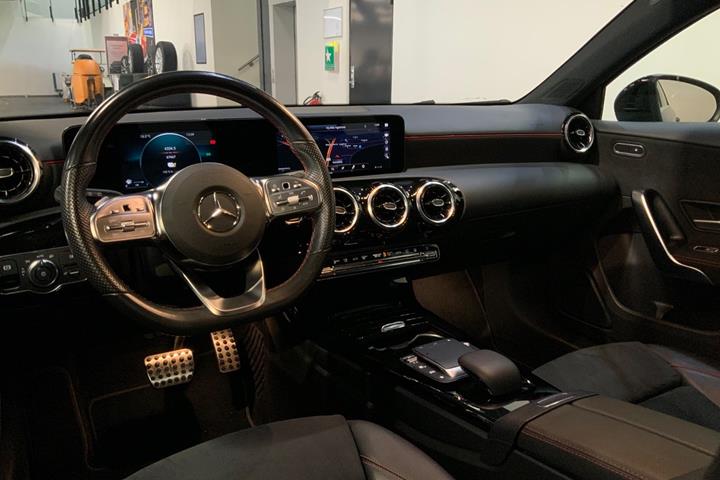 Sort Mercedes A250 e fra 2022