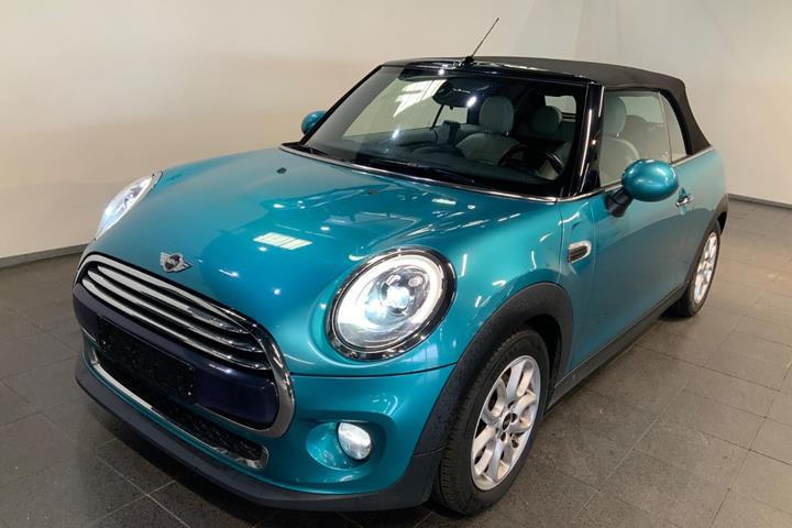 Turquoise Mini Cooper fra 2016