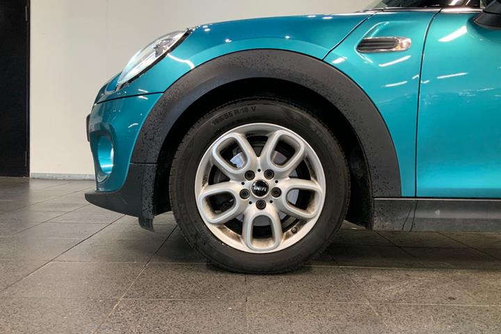 Turquoise Mini Cooper fra 2016