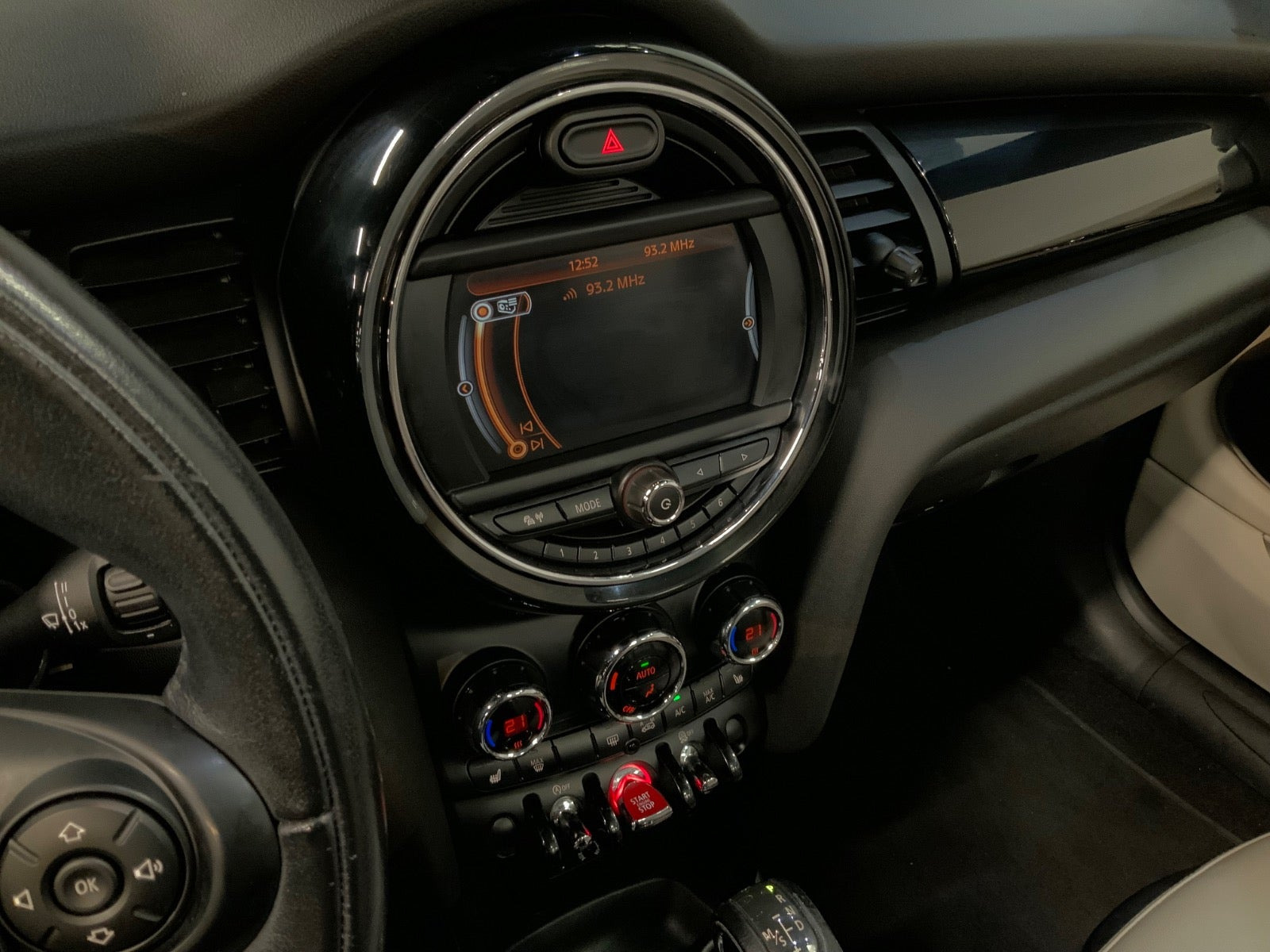 Turquoise Mini Cooper fra 2016