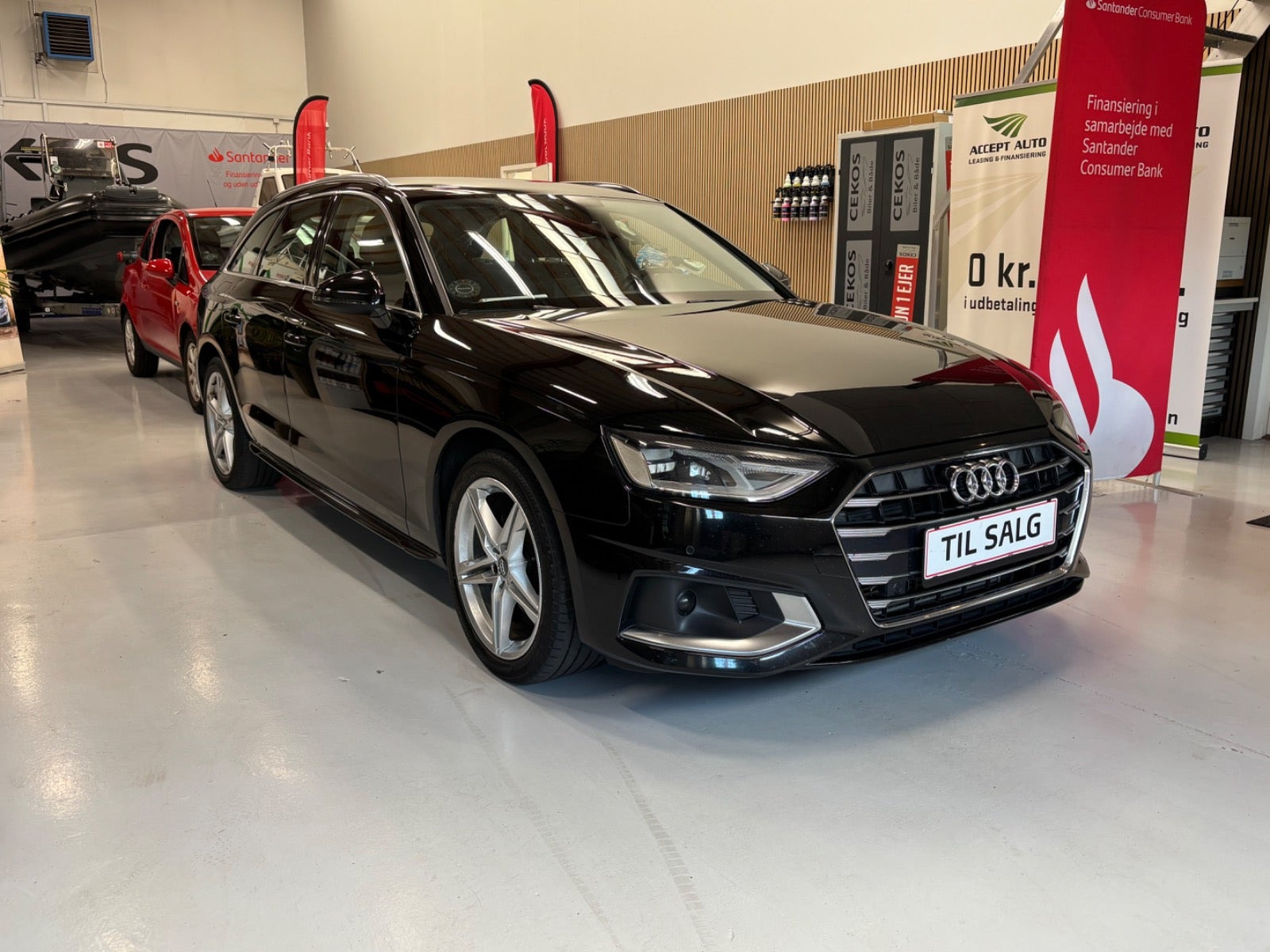 Sort Audi A4 fra 2020