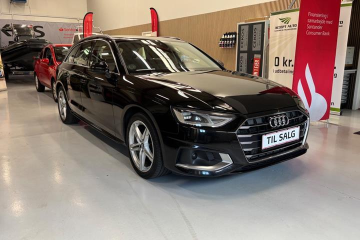 Sort Audi A4 fra 2020