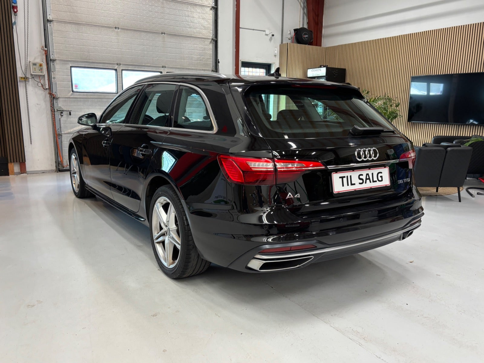 Sort Audi A4 fra 2020