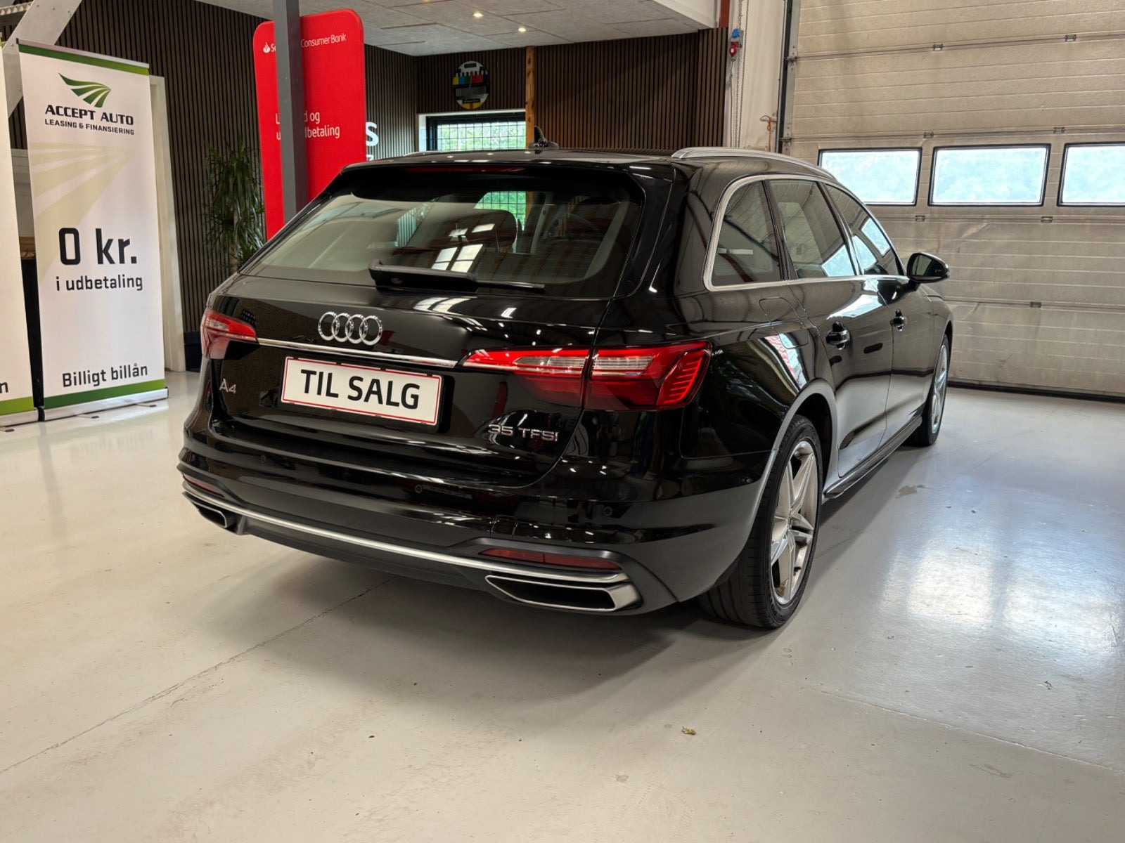 Sort Audi A4 fra 2020