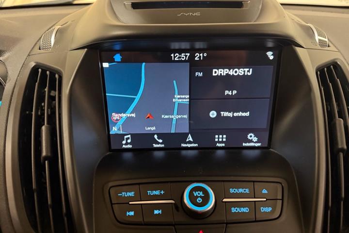 Grå Ford Kuga fra 2019