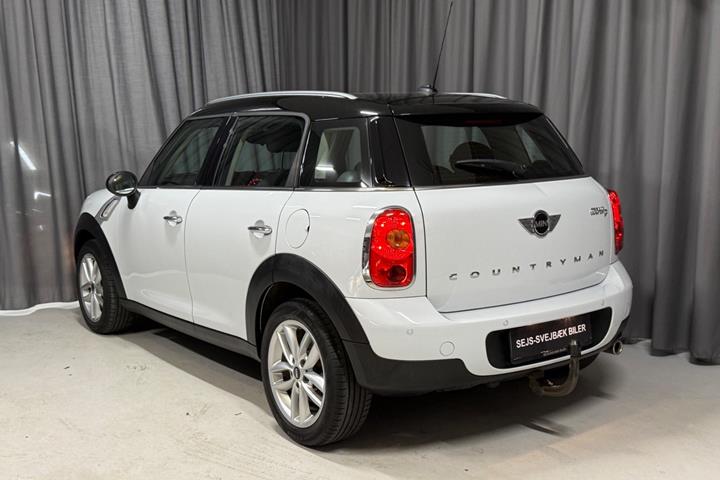Hvid Mini Countryman Cooper fra 2015