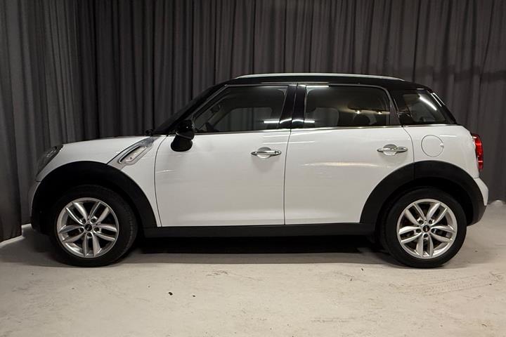 Hvid Mini Countryman Cooper fra 2015