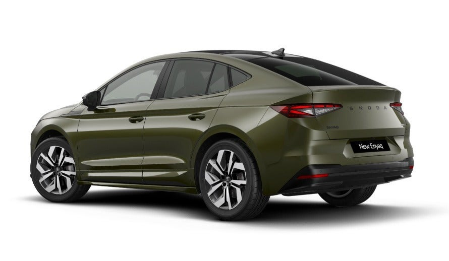 Grøn Skoda Enyaq fra 2026