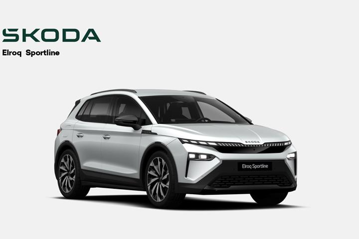 Hvid Skoda Elroq fra 2025