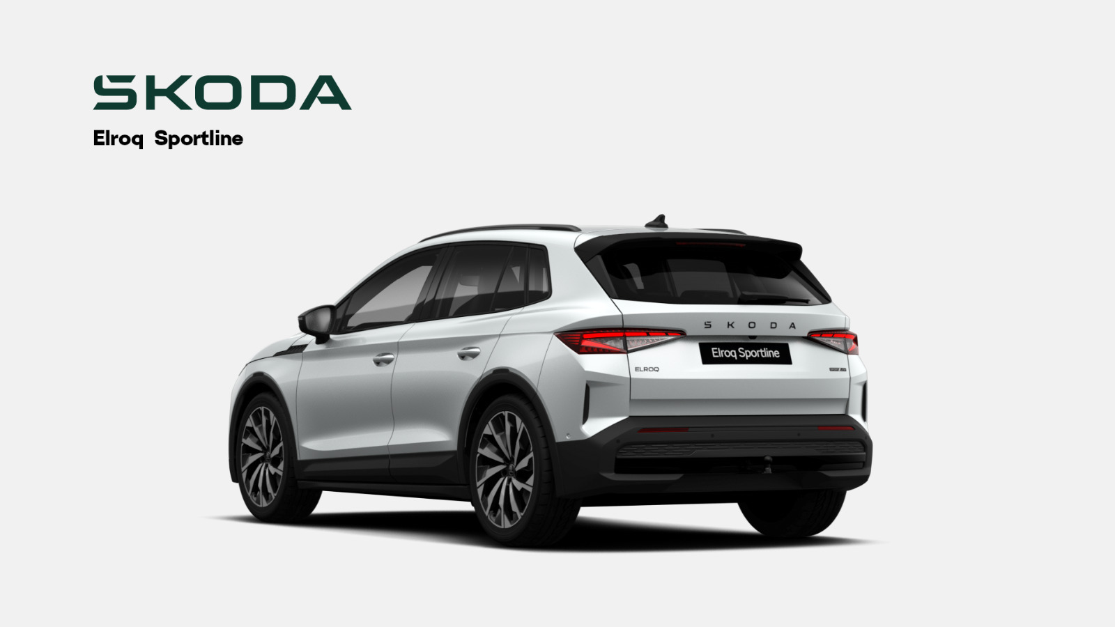 Hvid Skoda Elroq fra 2025