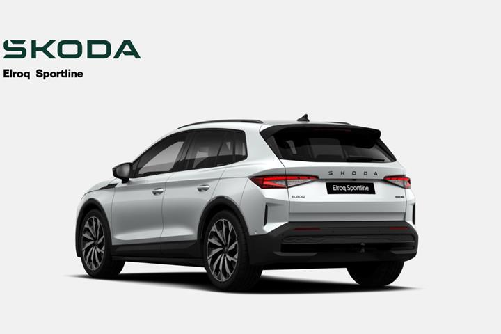 Hvid Skoda Elroq fra 2025