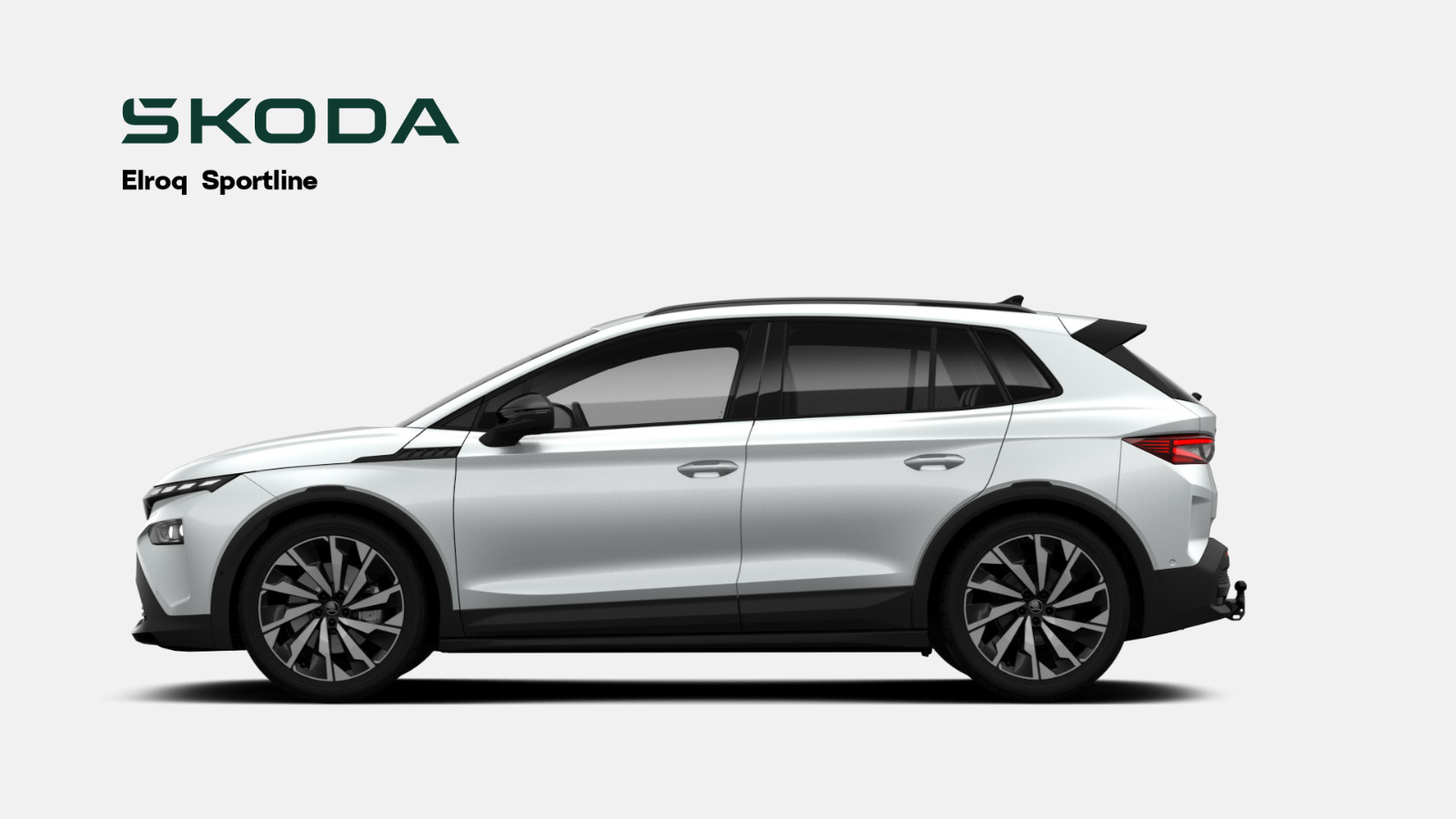 Hvid Skoda Elroq fra 2025