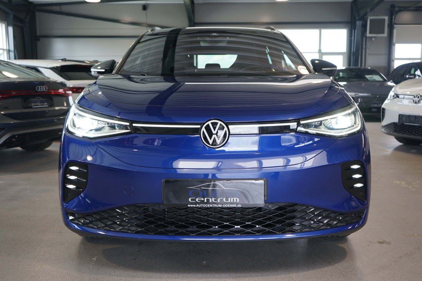 Blå VW ID.4 fra 2025