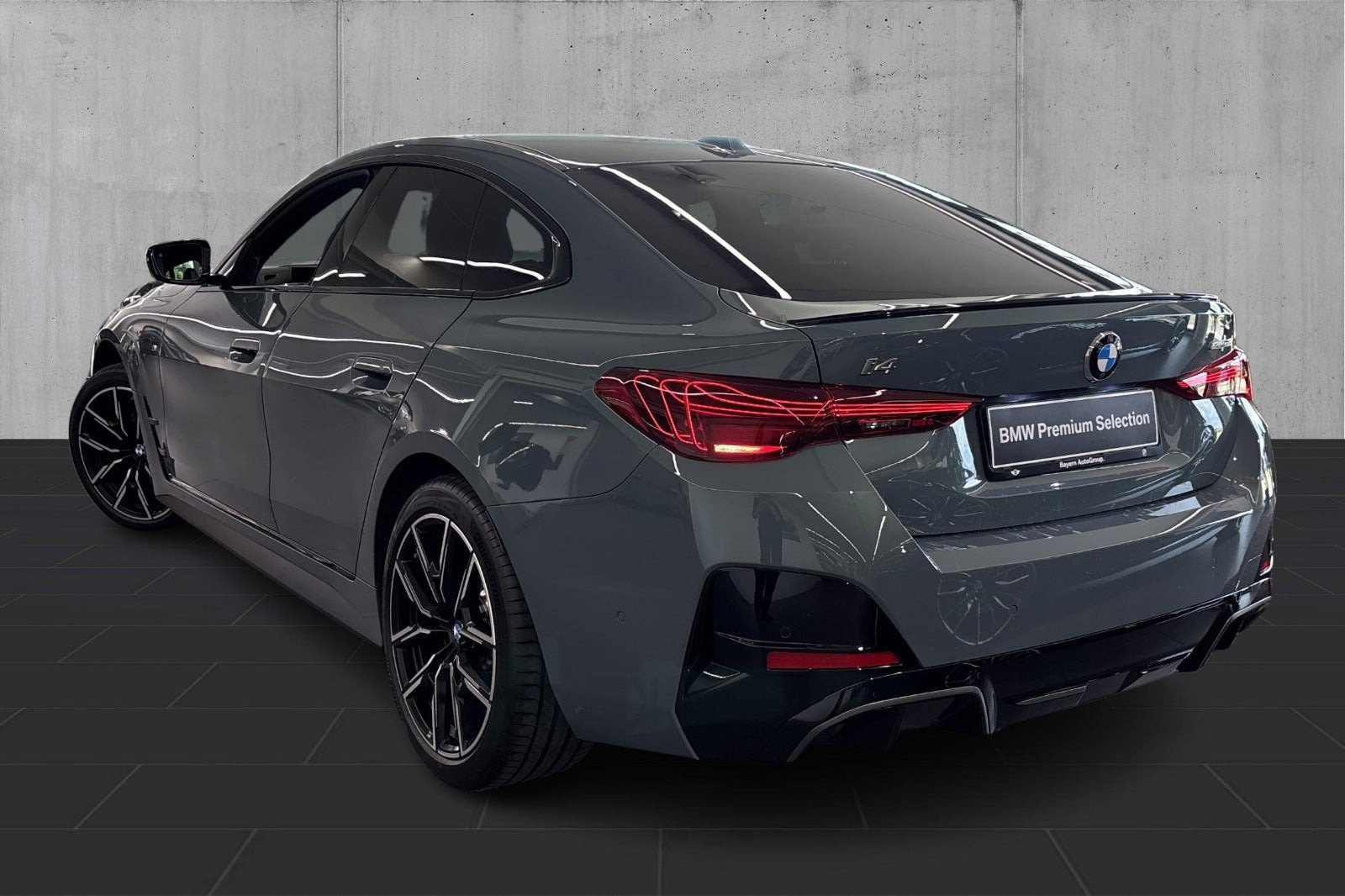 Grøn BMW i4 fra 2026