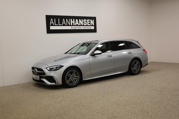 Sølv Mercedes C220 d fra 2022
