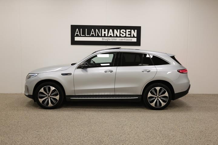 Sort Mercedes EQC400 fra 2019