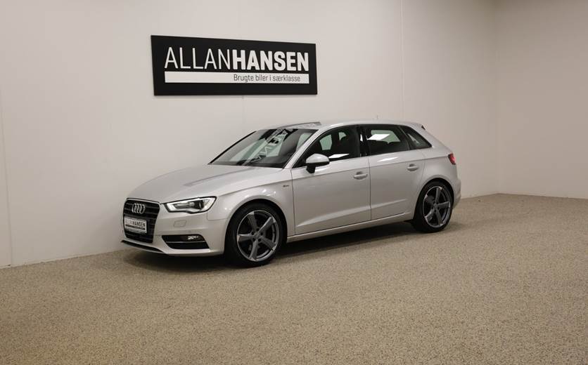 Audi A3 1,8 TFSi Ambition S-line Sportback S-tr.