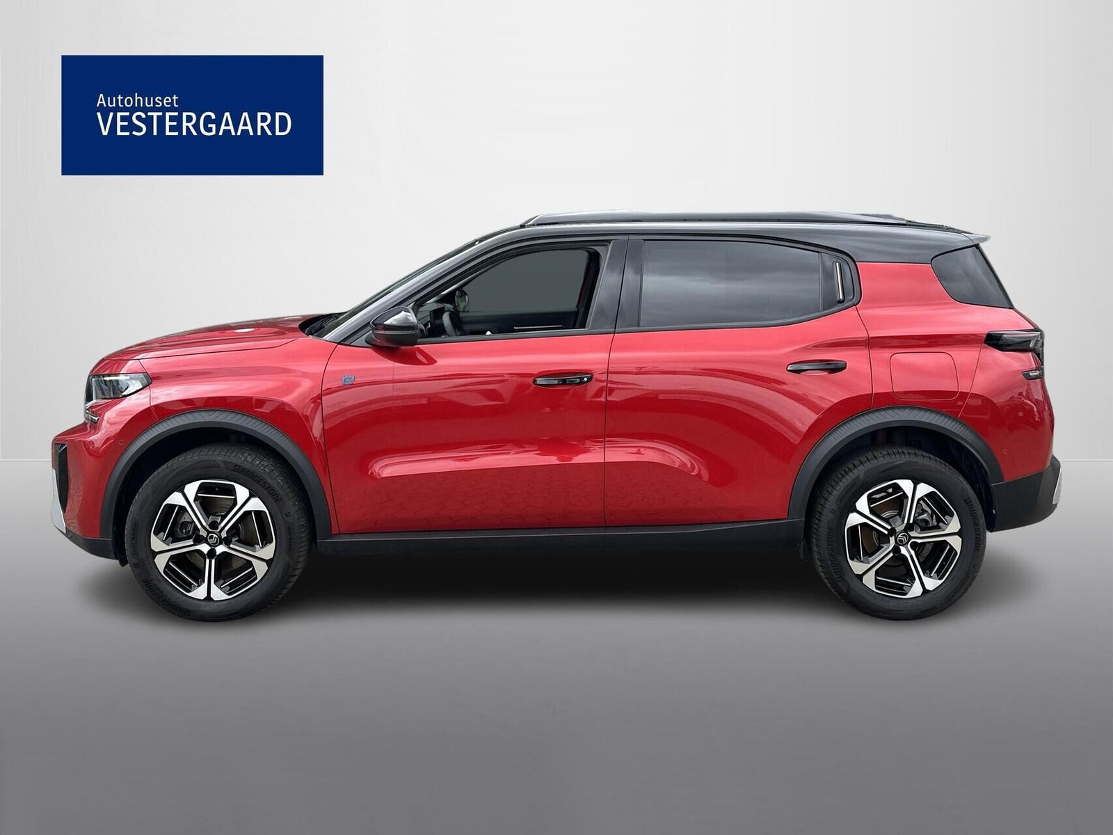 Rød Citroën e-C3 Aircross fra 2025